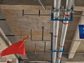 开平管廊支架的安装方法